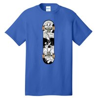 Skateboarding Lovers Graphic Cool Skateboarding Fun Cool Gift Tall T-Shirt