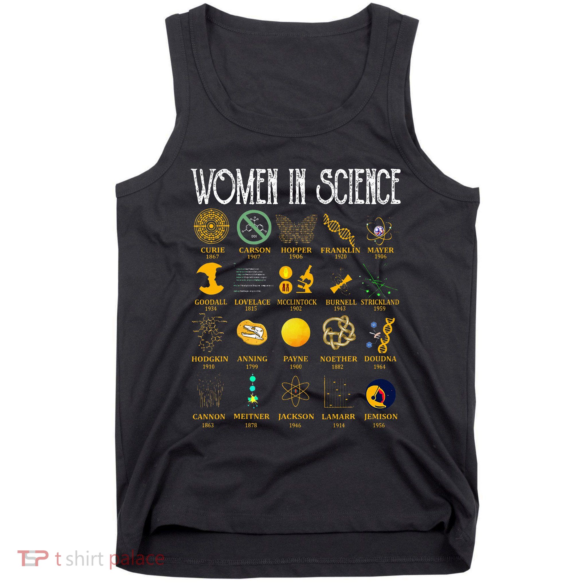 Science Lover Gifts Adult Women In Science Scientist Idea Tank Top