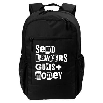 Send Lawyers Guns And Money Backpack