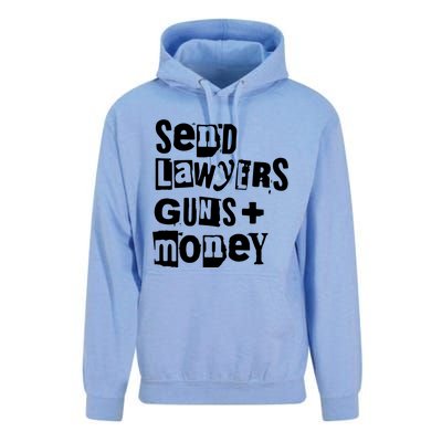 Send Lawyers Guns And Money Unisex Surf Hoodie