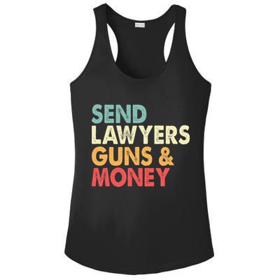 Send Lawyers Guns And Money Ladies PosiCharge Competitor Racerback Tank