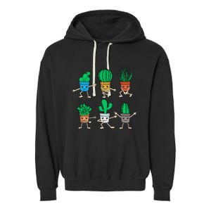 Succulent Lover Gardener Plant Lover Women Gardening Cactus Garment-Dyed Fleece Hoodie