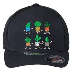 Succulent Lover Gardener Plant Lover Women Gardening Cactus Flexfit Unipanel Trucker Cap