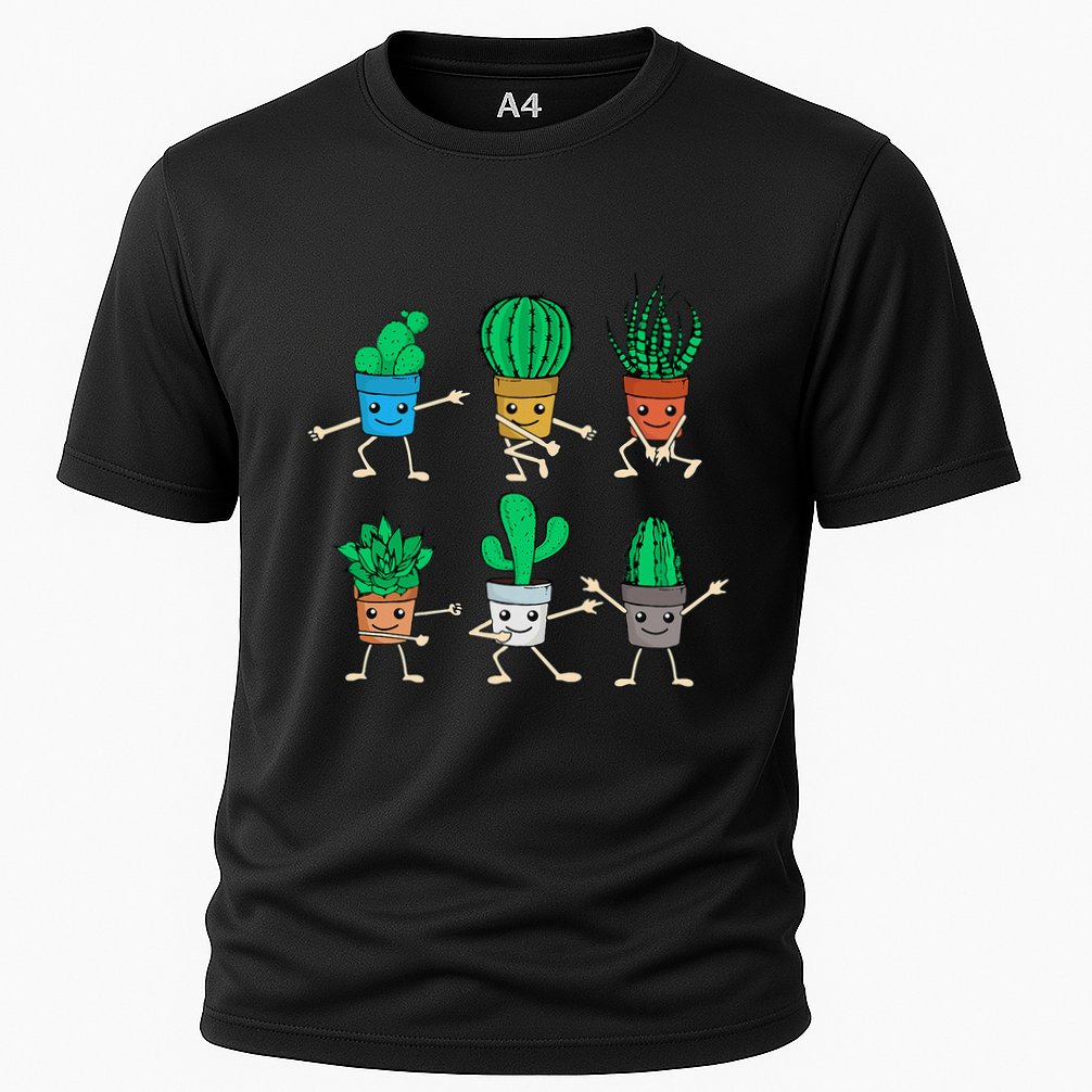 Succulent Lover Gardener Plant Lover Women Gardening Cactus Cooling Performance Crew T-Shirt