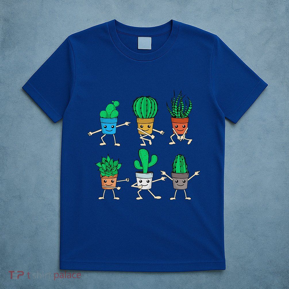 Succulent Lover Gardener Plant Lover Women Gardening Cactus T-Shirt