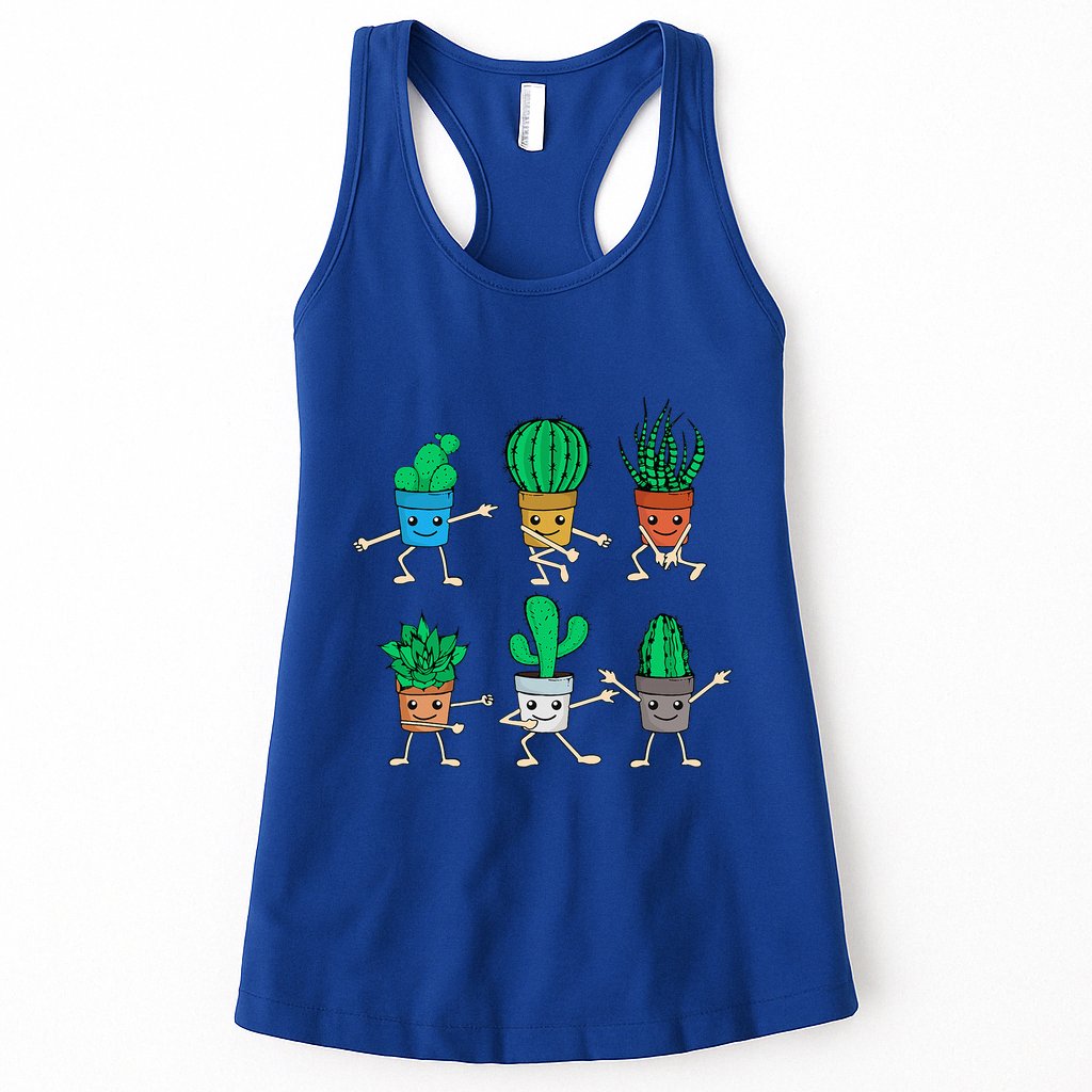 Succulent Lover Gardener Plant Lover Women Gardening Cactus Womens Tank Top