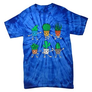 Succulent Lover Gardener Plant Lover Women Gardening Cactus Tie-Dye T-Shirt