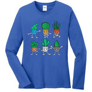 Succulent Lover Gardener Plant Lover Women Gardening Cactus Ladies Long Sleeve Shirt