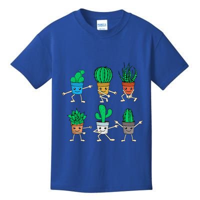 Succulent Lover Gardener Plant Lover Women Gardening Cactus Kids T-Shirt