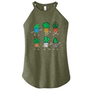 Succulent Lover Gardener Plant Lover Women Gardening Cactus Women's Perfect Tri Rocker Tank