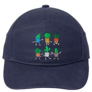 Succulent Lover Gardener Plant Lover Women Gardening Cactus 7-Panel Snapback Hat