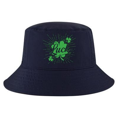 Shamrock Luck Green St Patricks Day Cool Comfort Performance Bucket Hat