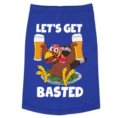 S Lets Get Basted Gift Funny Thanksgiving Gift Doggie Tank