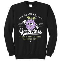 San Leandro Grapevines California Vintage Defunct Baseball Teams Sweatshirt