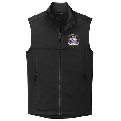 San Leandro Grapevines California Vintage Defunct Baseball Teams Collective Smooth Fleece Vest