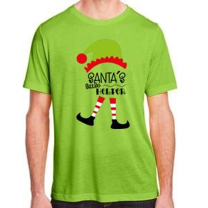 Santas Little Helper Elf Holiday Adult ChromaSoft Performance T-Shirt