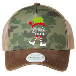 Santas Little Helper Elf Holiday Legacy Tie Dye Trucker Hat