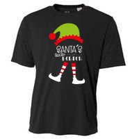 Santas Little Helper Elf Holiday Cooling Performance Crew T-Shirt