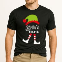 Santas Little Helper Elf Holiday Cooling Performance Crew T-Shirt