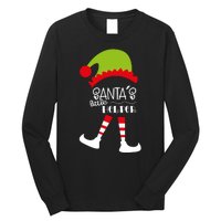 Santas Little Helper Elf Holiday Long Sleeve Shirt