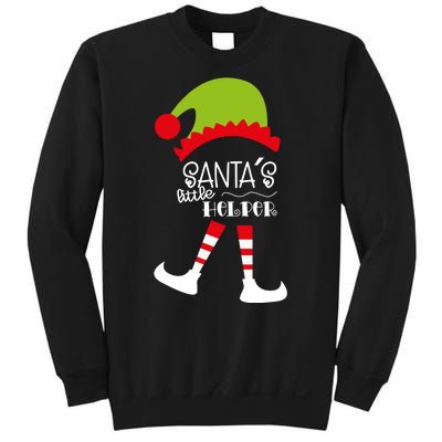 Santas Little Helper Elf Holiday Sweatshirt