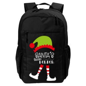 Santas Little Helper Elf Holiday Daily Commute Backpack