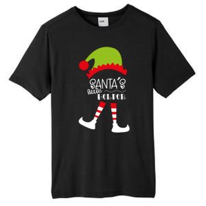 Santas Little Helper Elf Holiday Tall Fusion ChromaSoft Performance T-Shirt