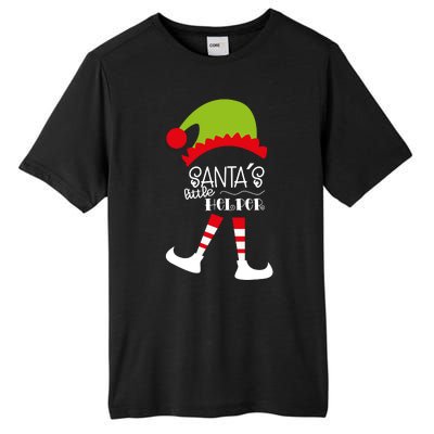 Santas Little Helper Elf Holiday Tall Fusion ChromaSoft Performance T-Shirt