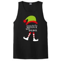 Santas Little Helper Elf Holiday PosiCharge Competitor Tank