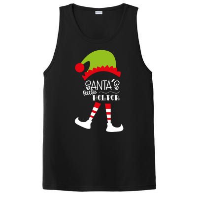 Santas Little Helper Elf Holiday PosiCharge Competitor Tank