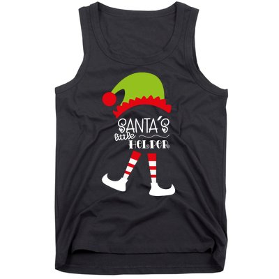 Santas Little Helper Elf Holiday Tank Top