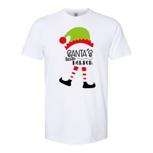 Santas Little Helper Elf Holiday Softstyle CVC T-Shirt