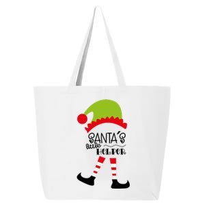 Santas Little Helper Elf Holiday 25L Jumbo Tote