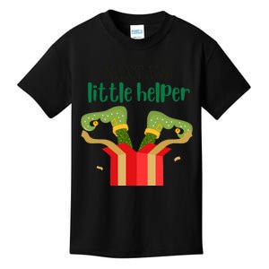 Santas Little Helper Christmas Kids Christmas Clothes Kids Christmas Outfitc Kids T-Shirt