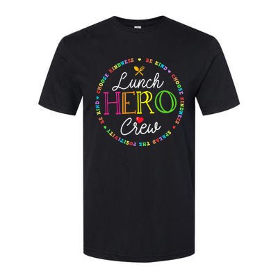 School Lunch Hero Squad Funny Cafeteria Workers Crew Lady Softstyle CVC T-Shirt