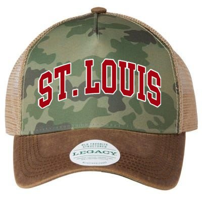 St. Louis Hometown Pride Throwback Design Legacy Tie Dye Trucker Hat