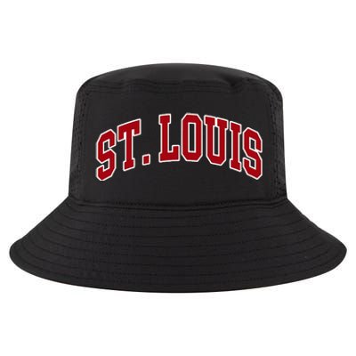 St. Louis Hometown Pride Throwback Design Cool Comfort Performance Bucket Hat