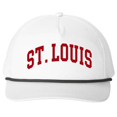 St. Louis Hometown Pride Throwback Design Snapback Five-Panel Rope Hat