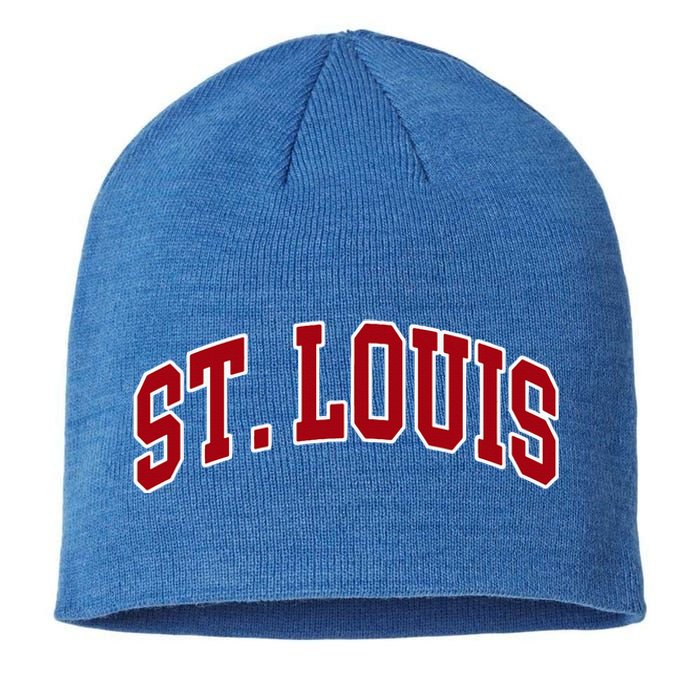 St. Louis Hometown Pride Throwback Design Sustainable Beanie