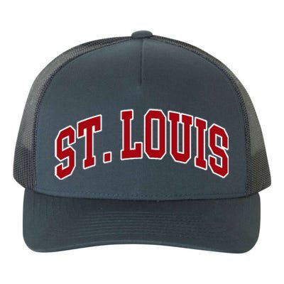 St. Louis Hometown Pride Throwback Design Yupoong Adult 5-Panel Trucker Hat