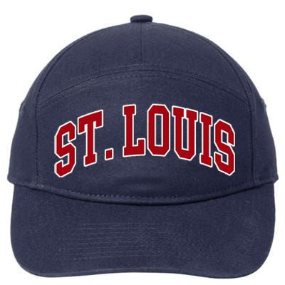 St. Louis Hometown Pride Throwback Design 7-Panel Snapback Hat