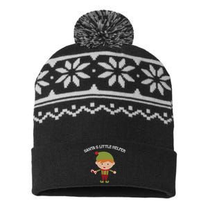 Santa's Little Helper USA-Made Snowflake Beanie