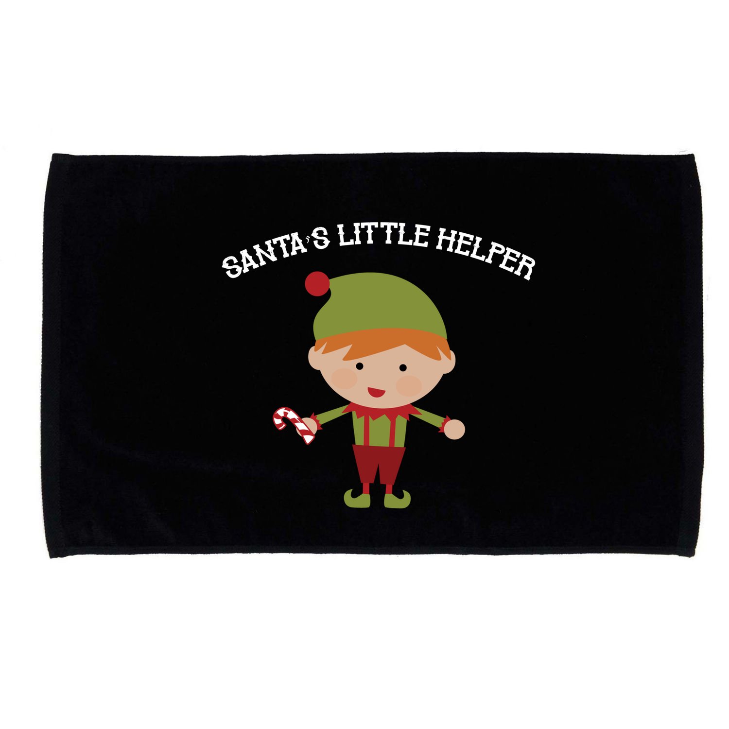 Santa's Little Helper Microfiber Hand Towel
