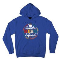 School Lunch Hero Squad Funny Cafeteria Workers Retro Cool Gift Hoodie