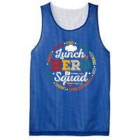 School Lunch Hero Squad Funny Cafeteria Workers Retro Cool Gift Mesh Reversible Basketball Jersey Tank