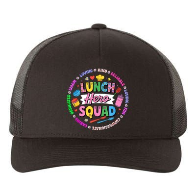 School Lunch Hero Squad Yupoong Adult 5-Panel Trucker Hat