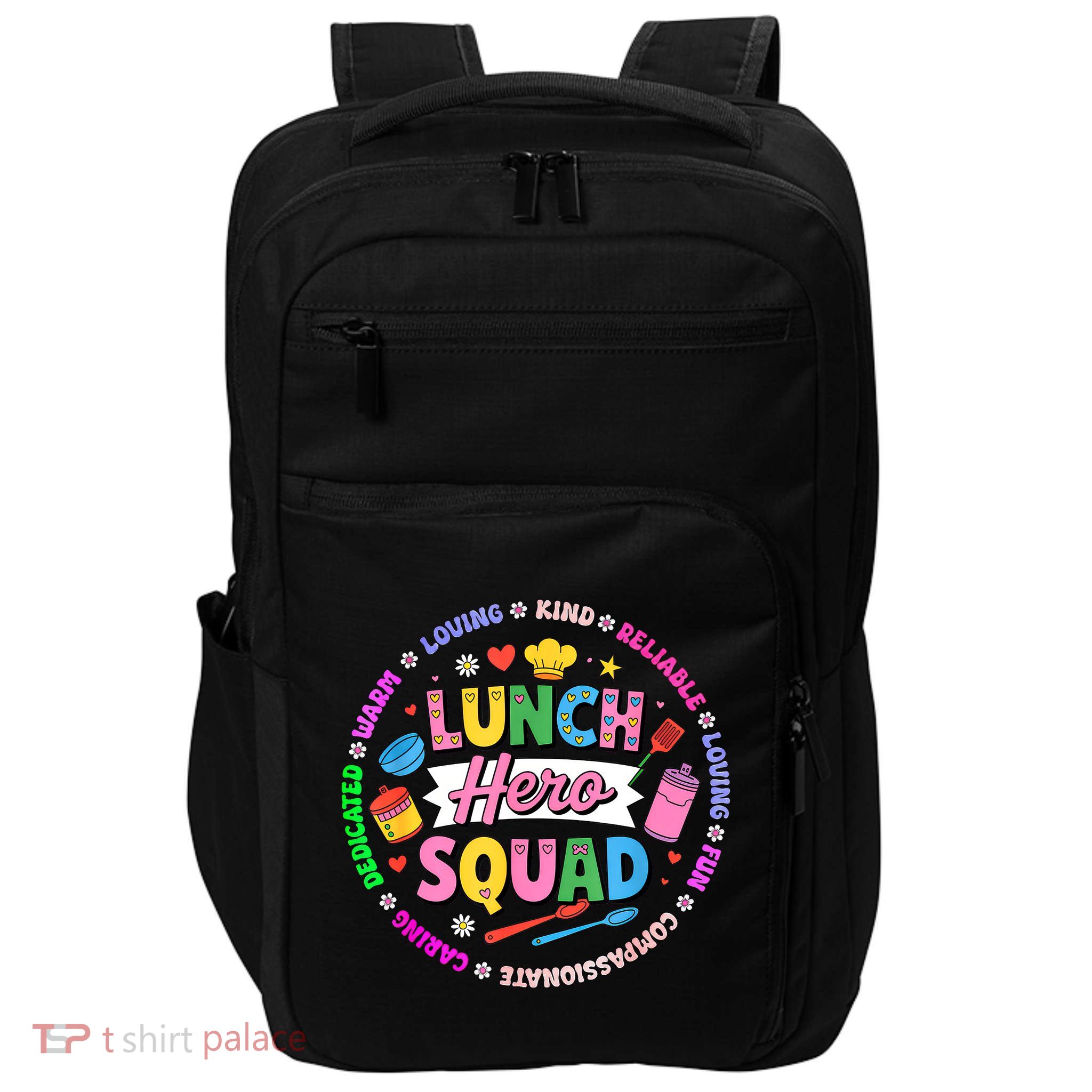 School Lunch Hero Squad Impact Tech Backpack