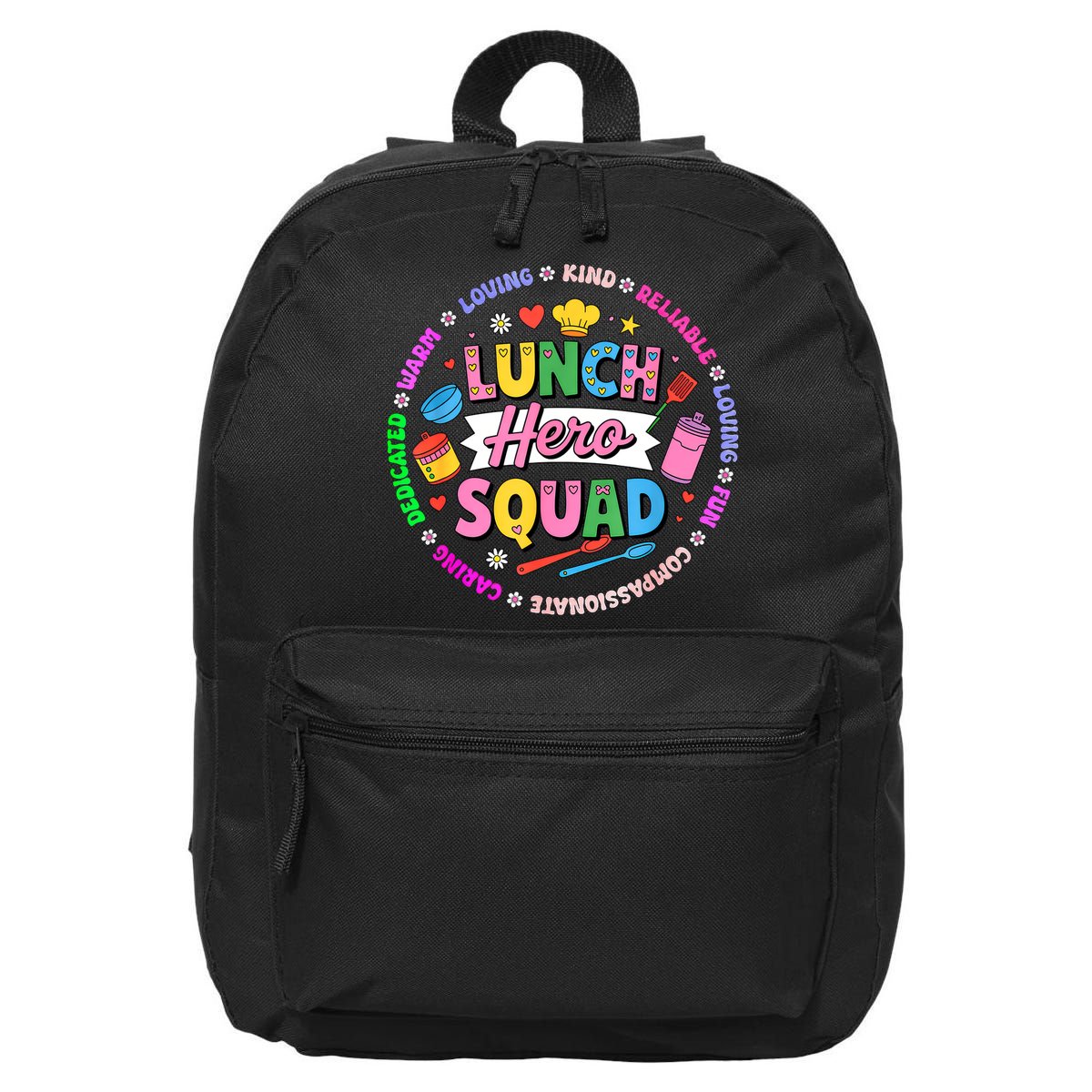 School Lunch Hero Squad 16 in Basic Backpack