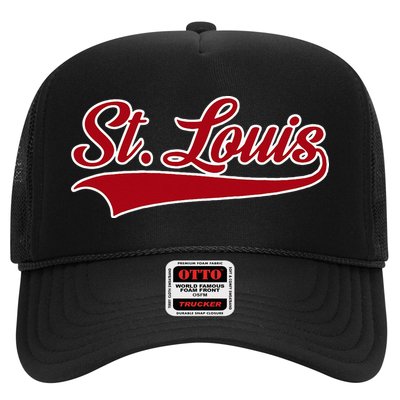 St Louis Hometown Pride Throwback Design Trucker Hat