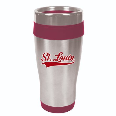 St Louis Hometown Pride Throwback Design 16oz Travel Tumbler